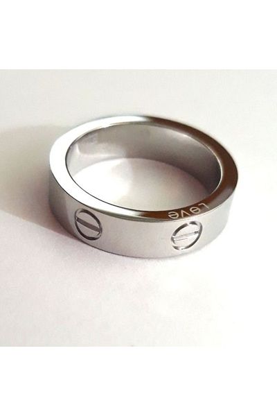 ElectraStore Love Silver Ring