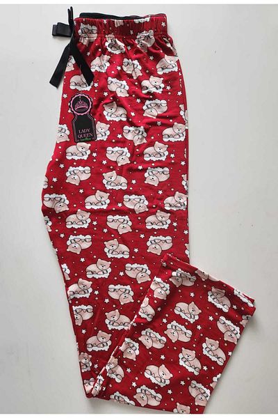 Lady Queen Bamboo Lycra Ring Viscose Pajama Bottom 6013