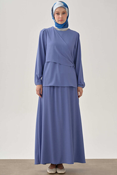 Tuğba Beli Lastikli Etek - Havacı