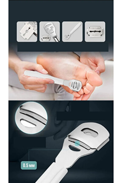 Transformacion Raspa Aleti - Jiletli Ayak Topuk Törpüsü 2 adet Solingen Profesyonel 721900