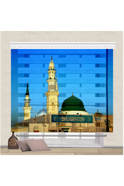 serir home DİJİTAL BASKI ZEBRA MEDİNE MESCİDİ NEBEVİ SR-10012