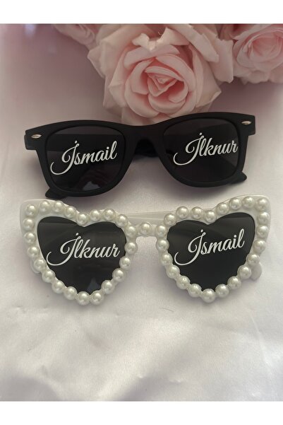 Defne Hediyelik Gözlük camı sticker,beyaz etiket (Gözlük dahil değildir)