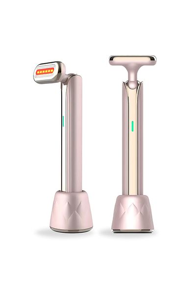 KleVero Rotating Facial Care Device with Red Light 4 in 1