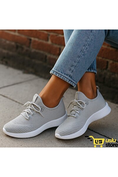 USLU Yazlık Fileli Ayakkabı | Kadın & Erkek Uyumlu – Günlük Spor Ayakkabı