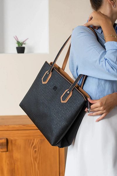 Just Polo Women's Large Size 2 Compartment Handbag Large Tote Bag P344028Mh