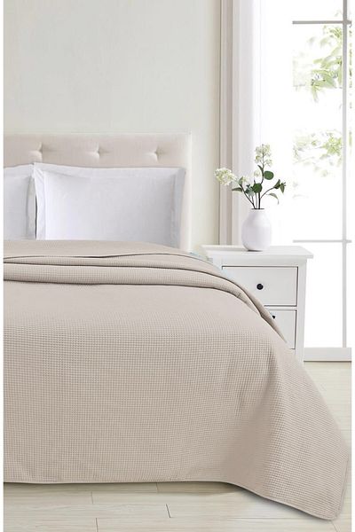 Bikaya Home Double Multi-Purpose Bedspread 200X220 cm - Without Pillowcase