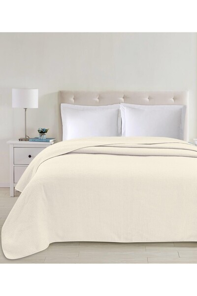 Bikaya Home Double Multi-Purpose Bedspread 200X220 cm - Without Pillowcase