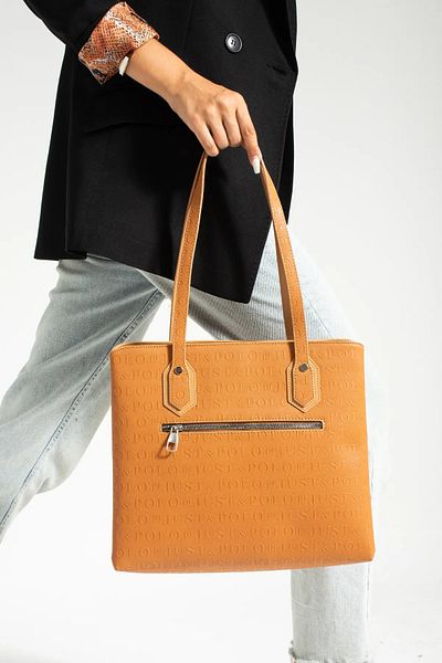 Just Polo Women's Large Size 2 Compartment Handbag Large Tote Bag P344028Mh