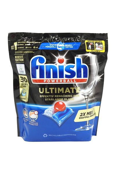 Finish DETERGENT VASE CAPSULE 30BUC POWERBALL ALL IN ONE