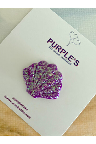PURPLE'S BİR TUTAM MUTLULUK Mini Oyster Little Hair Baby Buckle Pieces