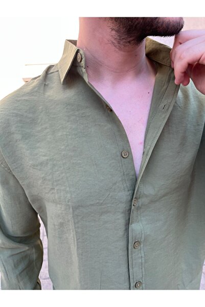 Solvia Officiall Men's Flowy Modal Fabric Shirt Old Money Shirt Men