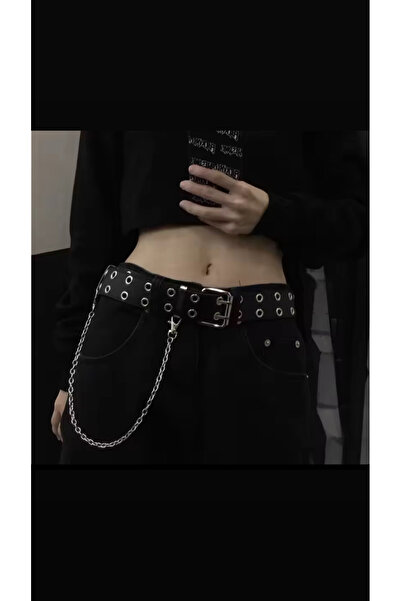 DEEFWEAR Kuşgözü Unisex Gothıc Kemer