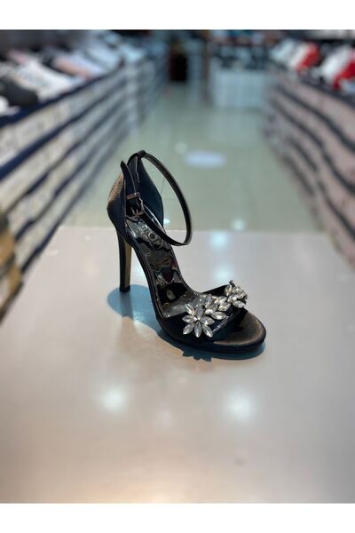 Alphus حذاء ميلانو ساتان ستون باند للسهرة