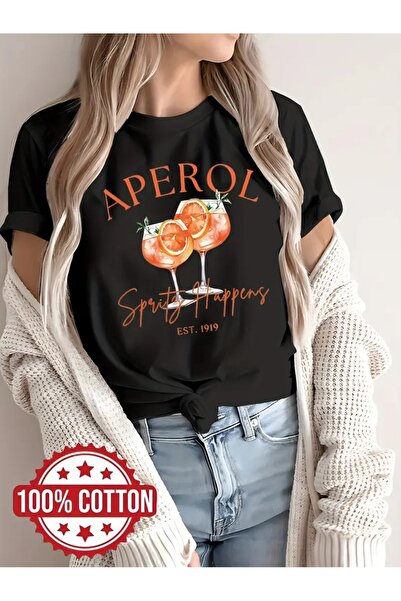 CLASİVA Aperol Summer Season Product Stylish Modern Design Printed Women's Un...