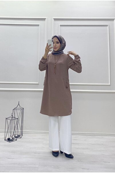 moda acar Ayrobin fabric tunic