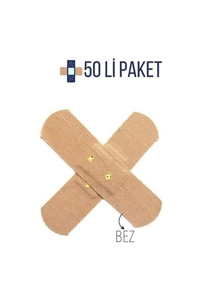 PRATİKOBA Bfs Cloth Band-Aid Cansın 50 Pieces