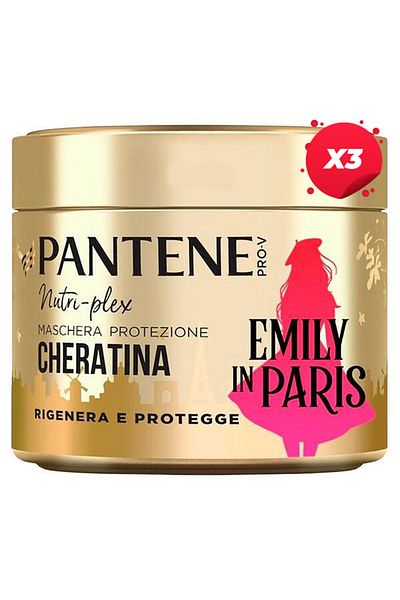Pantene X3 - HAIR MASK 300ML PRO-V NUTRI-PLEX KERATIN EMILY IN PARIS