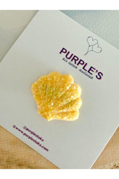 PURPLE'S BİR TUTAM MUTLULUK Mini Oyster Little Hair Baby Buckle Pieces
