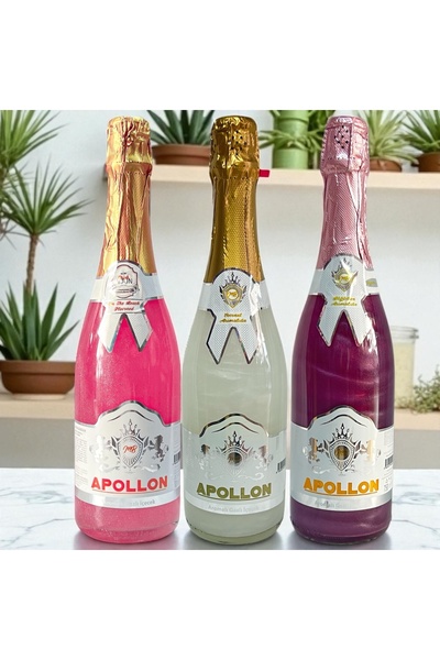 Bohhem Apollon Simli Alkolsüz Şampanya Kokonat Sx On The Beach Ve Böğürtlen Aromalı Içecek