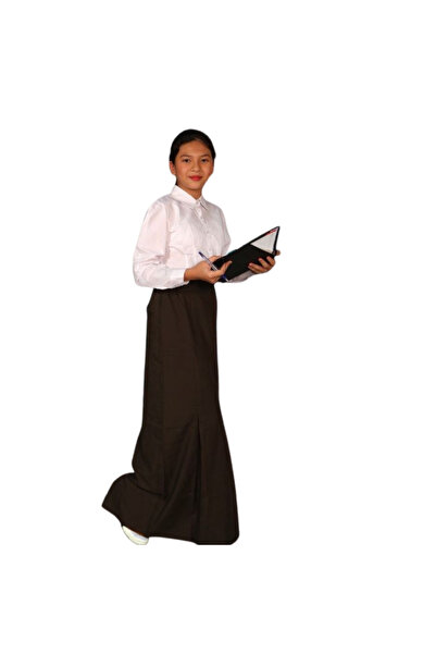 MYSCHOOL Medium skirt in olive color