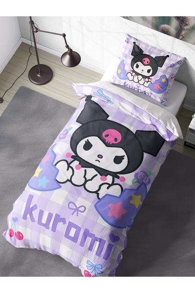 FAVOLLİ Character Kuromi Dream Single High Quality Duvet Cover Set