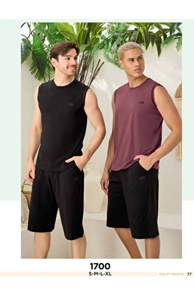 NightLove بدلة شورت بأكمام صفر