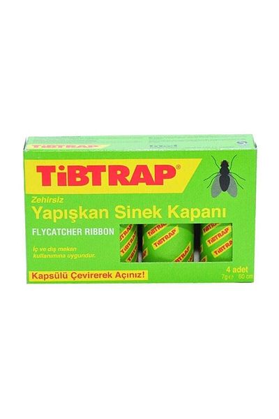 NEZADE STORE Tibtrap Adhesive Fly Trap 4 Pieces