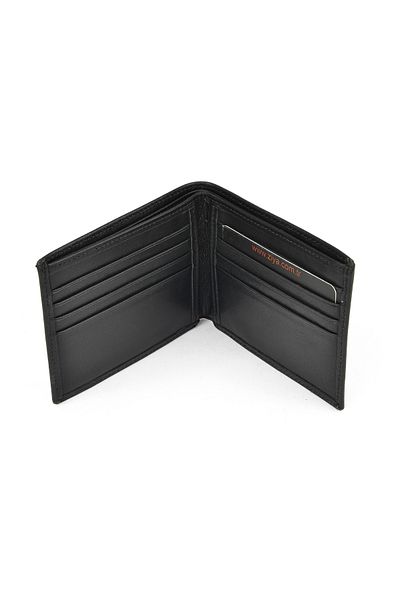 Ziya , Men's Genuine Leather Wallet 1539852Z071 Black