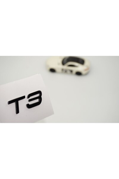 DK Tuning حقيبة أمتعة سوداء صغيرة الحجم T3 متوافقة مع شعار Volvo