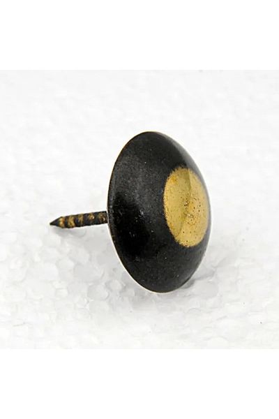 MR RZN STORE Antique, Copper Baroque Cabochon Fastener 11 mm - 1000
