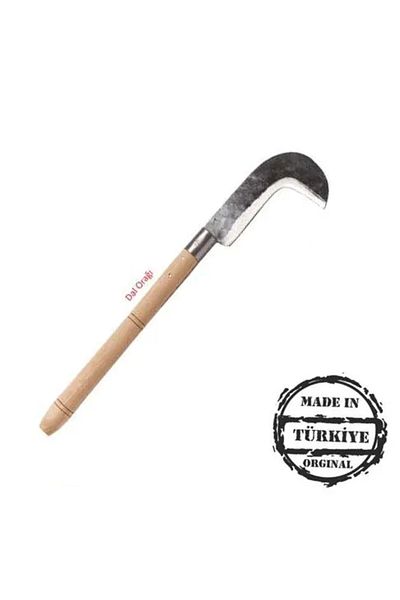 NEZADE STORE Desa Grass Scythe (Çalakop) - Wooden Handle