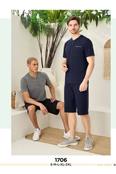 NightLove Banana Collar Shorts Suit