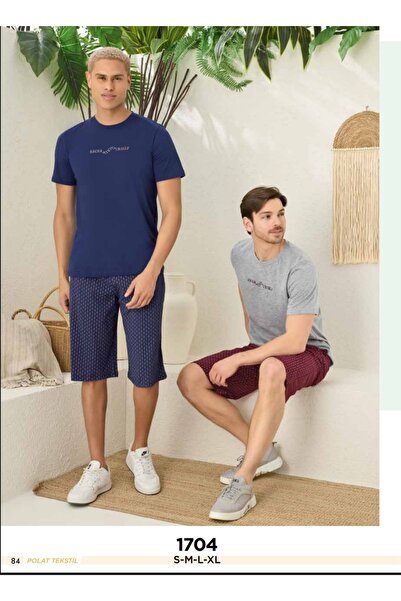 NightLove بدلة شورت برقبة دائرية