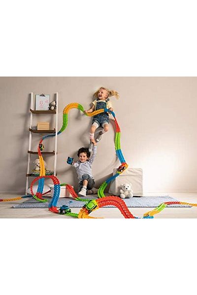 STOREMAX Flextreme Suv Green Additional Car Flextreme Race Track for Starter Kit, Automobile Racing Track