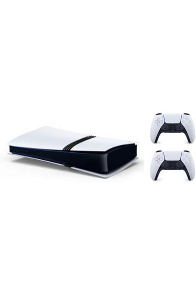 Sony PlayStation 5 PRO Digital Console Dualsense Wireless Controller Double Pack [NEW 2024 Model] -