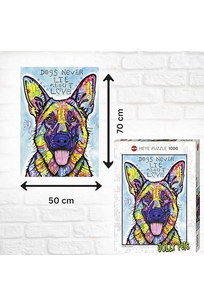 STOREMAX Puzzle Dogs Never Lie Hey29732 Star Buy Bz 1087243