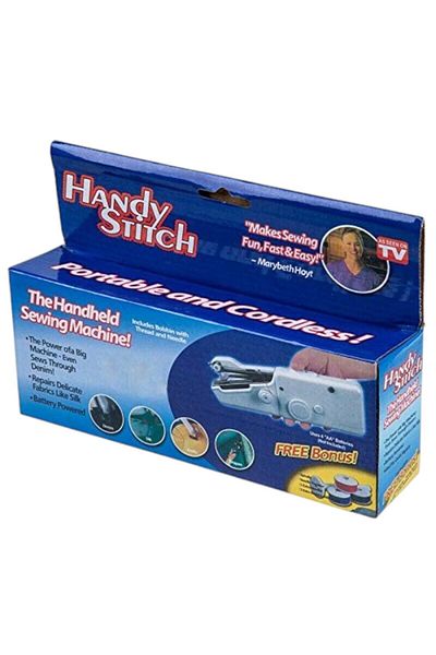 Generic Handheld Sewing Machine,Mini Sewing Machine for Beginners and Adults Quick Stitching