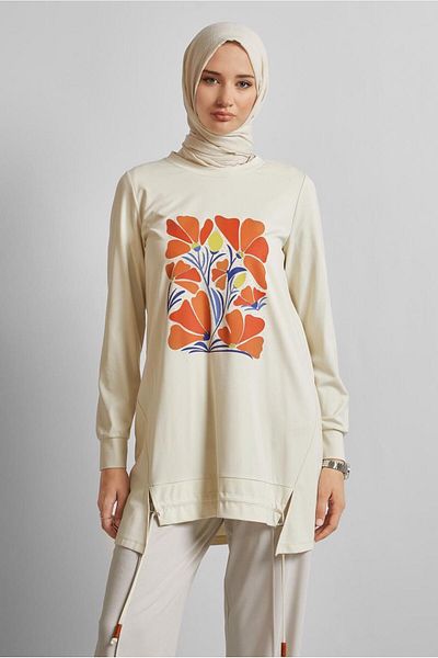 Alvina Printed Tracksuit Tunic 45548