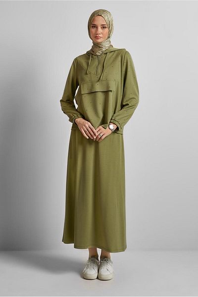 Alvina Stone Skirt Tracksuit Set 45633