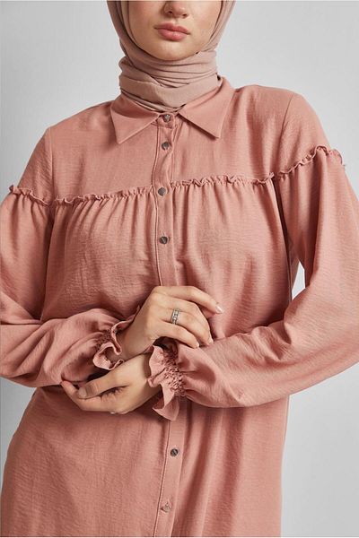 Alvina Shirt Collar Tunic 45690
