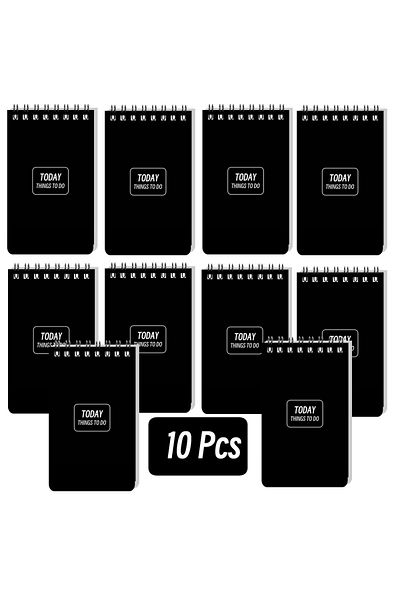 Choice A7 10 pcs LOLEDE A7 Mini Notebook To Do List University Notebooks Notepad School Sketchbook Diary Tr