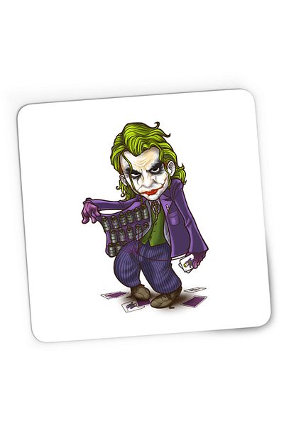 OEM Mousepad Gaming Joker Boom Smile Inventor Clown Arthur Fleck, 21x19 см