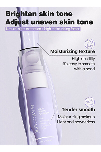 Maycheer Whitening Isolation Cream, Color Corrector with SPF30, Waterproof Makeup Primer for Women, 35ml