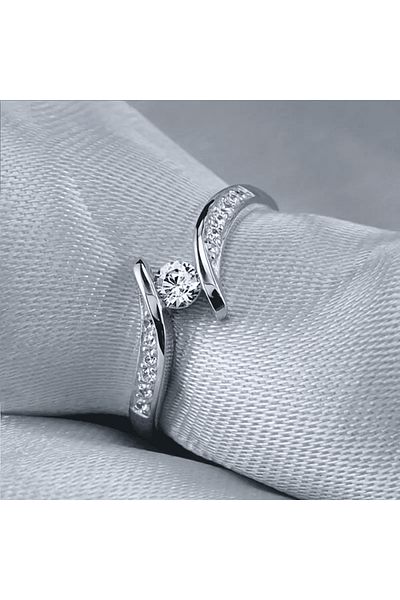 OEM Inel romantic cu detalii fine - 8
