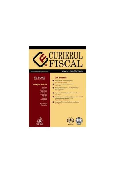Editura CH Beck Curierul fiscal Nr.8/2010