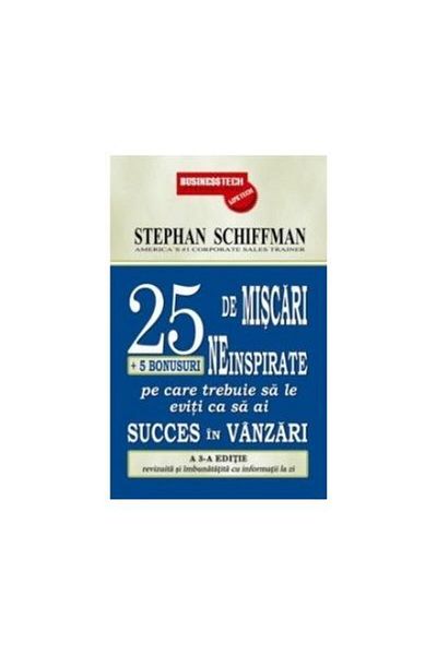 Editura BusinessTech 25 uninspired moves + 5 bonuses you should try
