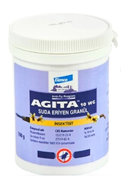 ELANCO Agita Karasinek Suda Kolay Eriyen Granül 100 Gr + EL POMPASI YEŞİL 2 LT