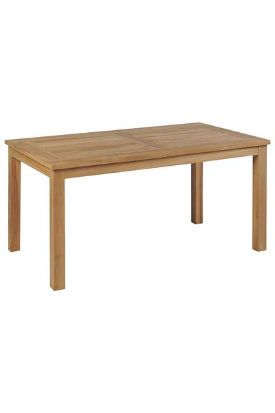 vidaxl Coffee Table Teak 90x50x45 cm