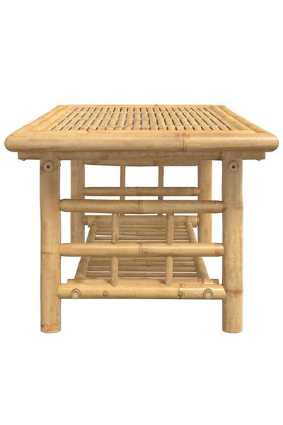 vidaxl Coffee Table 110x55x45 cm Bamboo