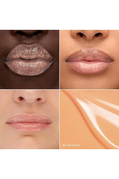 SEPHORA COLLECTION - Glossed Lip Gloss 25 Yes Honey! – Glitter Finish High-Shine Lip Gloss 5ml